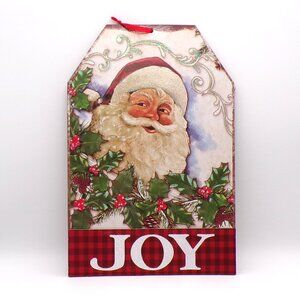 Santa Clause Christmas Plaque